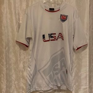 Drako Team USA Soccer Jersey Adult Size Medium (says One Size) Promotional 💥